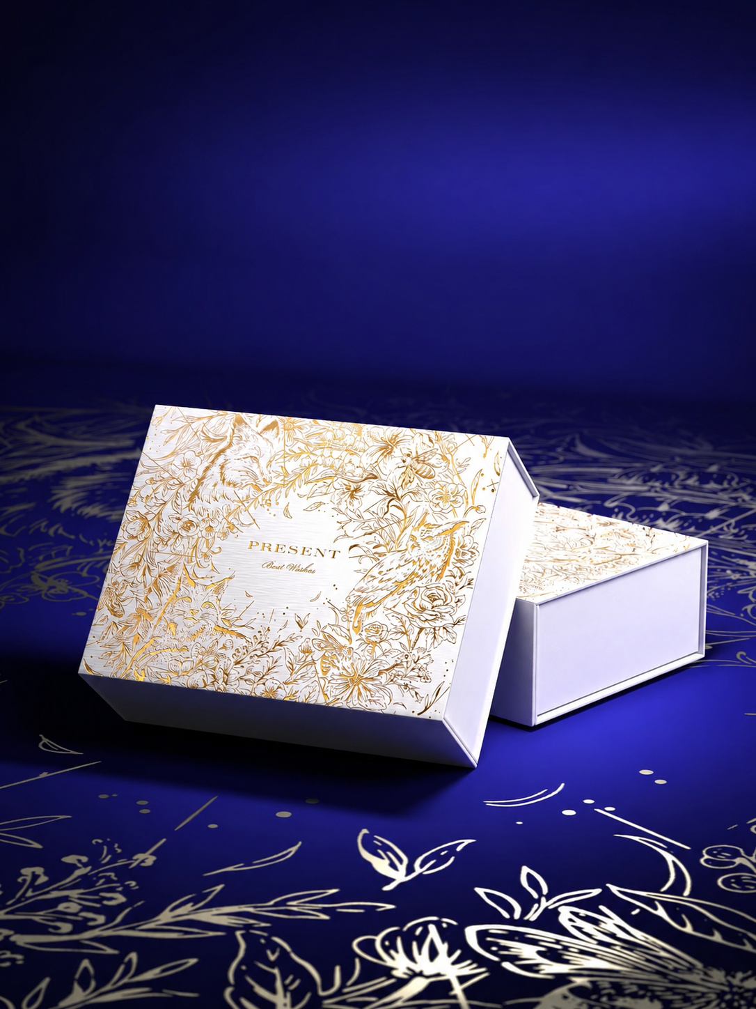 Custom Book Style Packaging Box | 9" × 7" × 3.1" | Fully Customizable