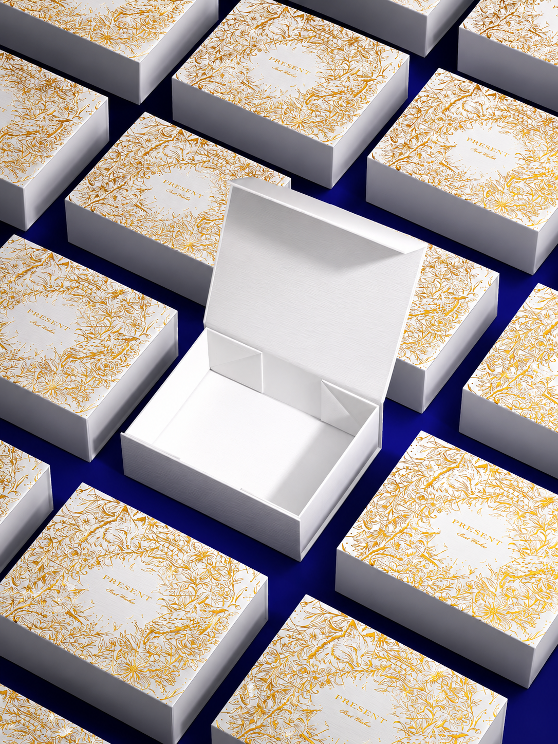 Custom Book Style Packaging Box | 9" × 7" × 3.1" | Fully Customizable